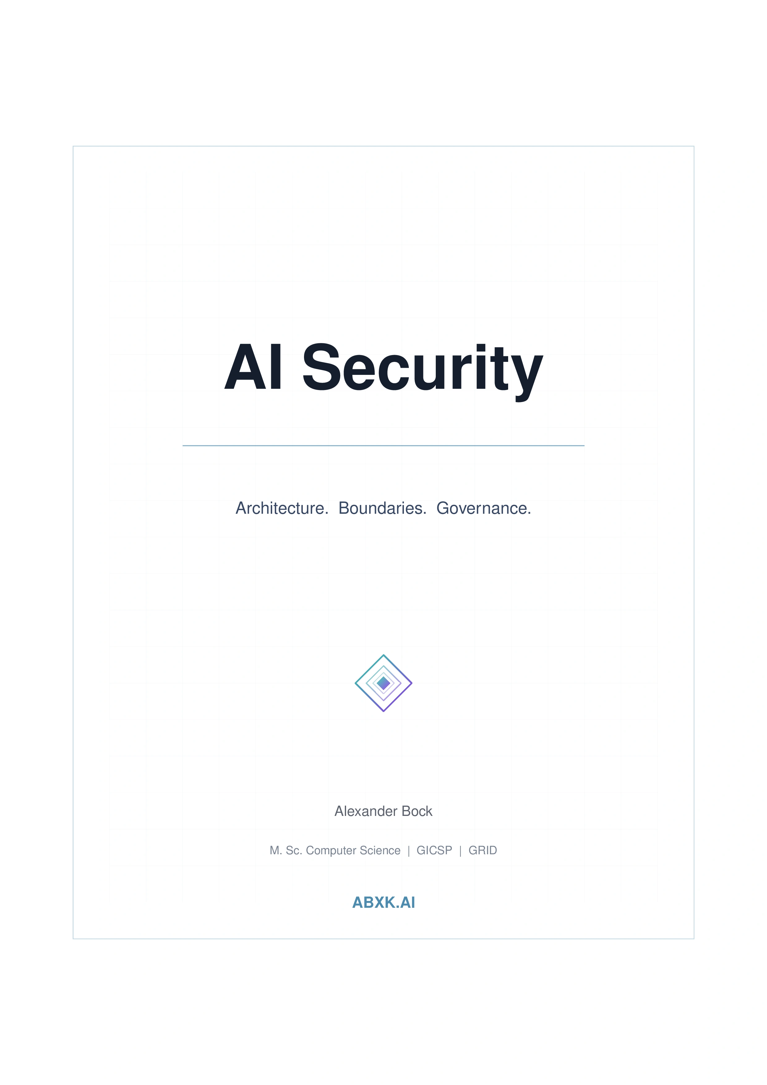AI Security Cover